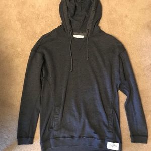 slightly distressed oversized Hollister sweatshirt